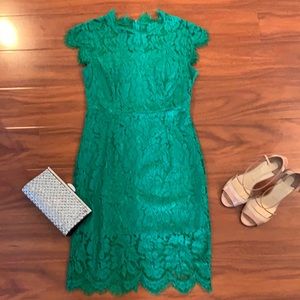 Green lace Dress